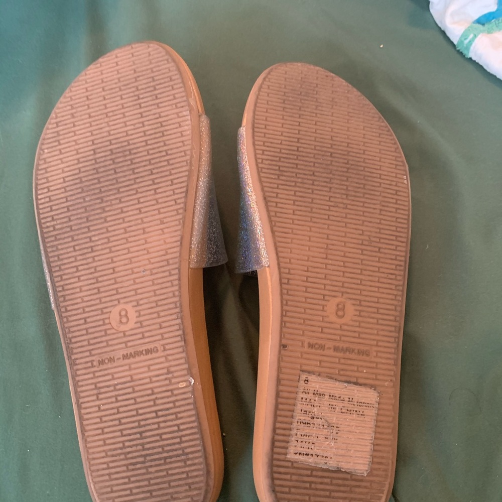 Clear glitter slides - Picture 4 of 4